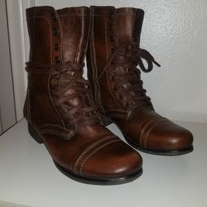 Steve Madden Troopa Brown Boots size 7.5